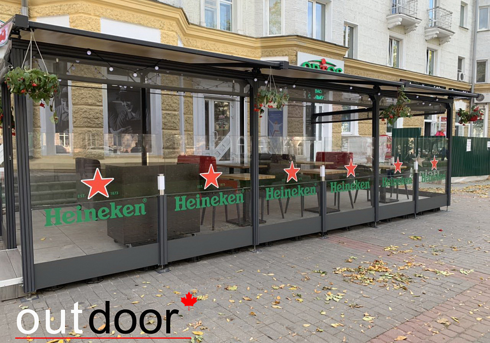 Плитка из керамогранита на летней террасе Плитка из керамогранита на летней террасе