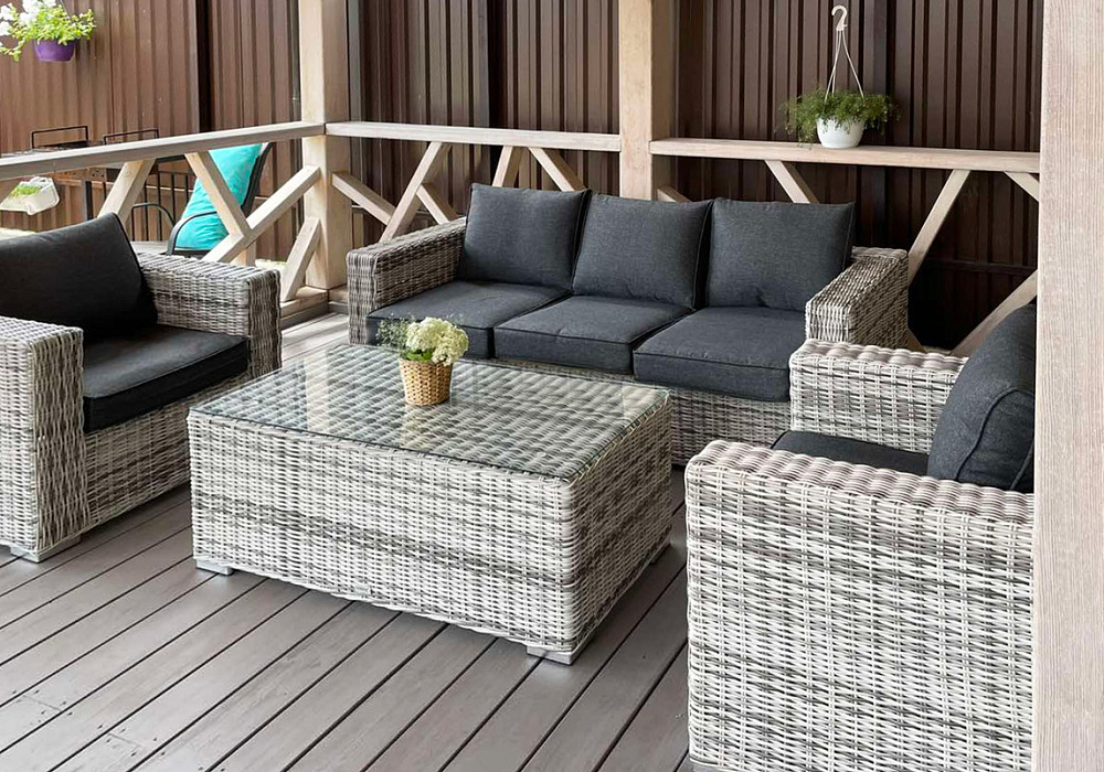 Комплект Флорида на террасе частного дома Комплект Флорида на террасе частного дома