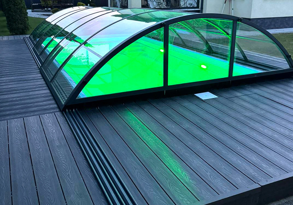 Обустройство зоны бассейна Обустройство зоны бассейна