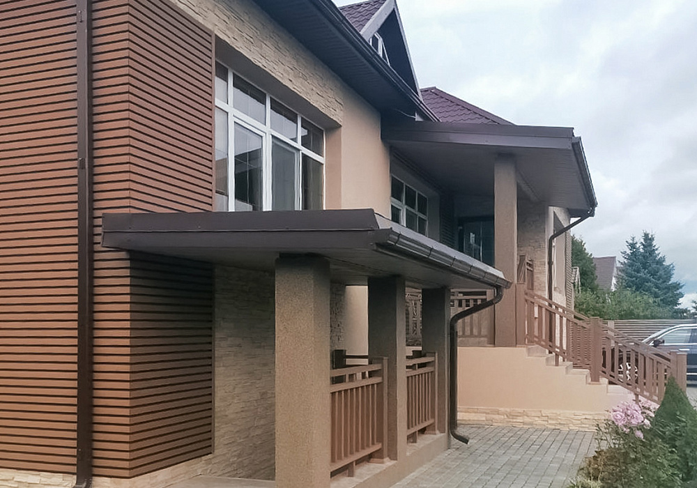 Фасад и ограждения из ДПК Фасад и ограждения из ДПК