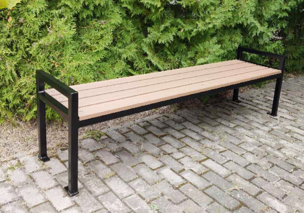 Уличная скамейка из ДПК Уличная скамейка из ДПК