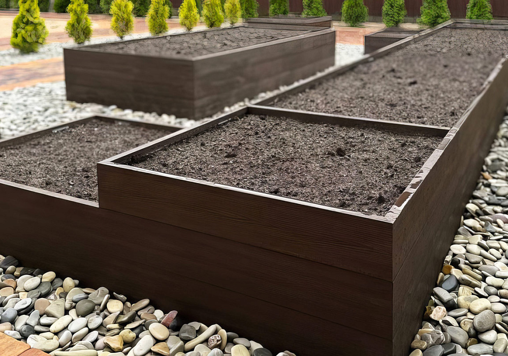 Грядки на загородном участке Грядки на загородном участке