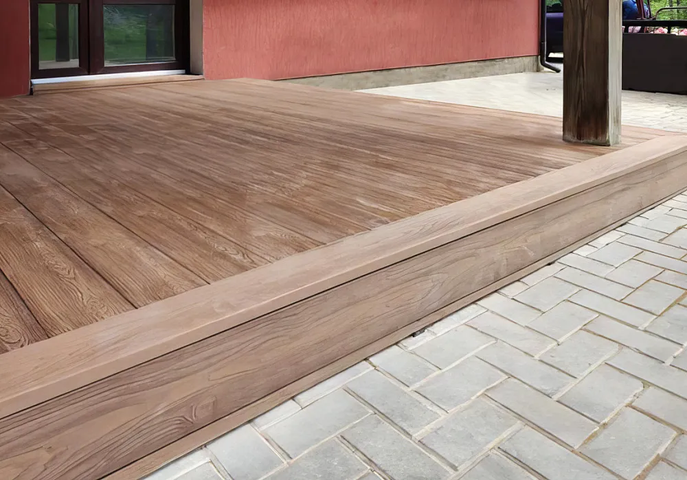 Террасный настил в загородном доме Террасный настил в загородном доме