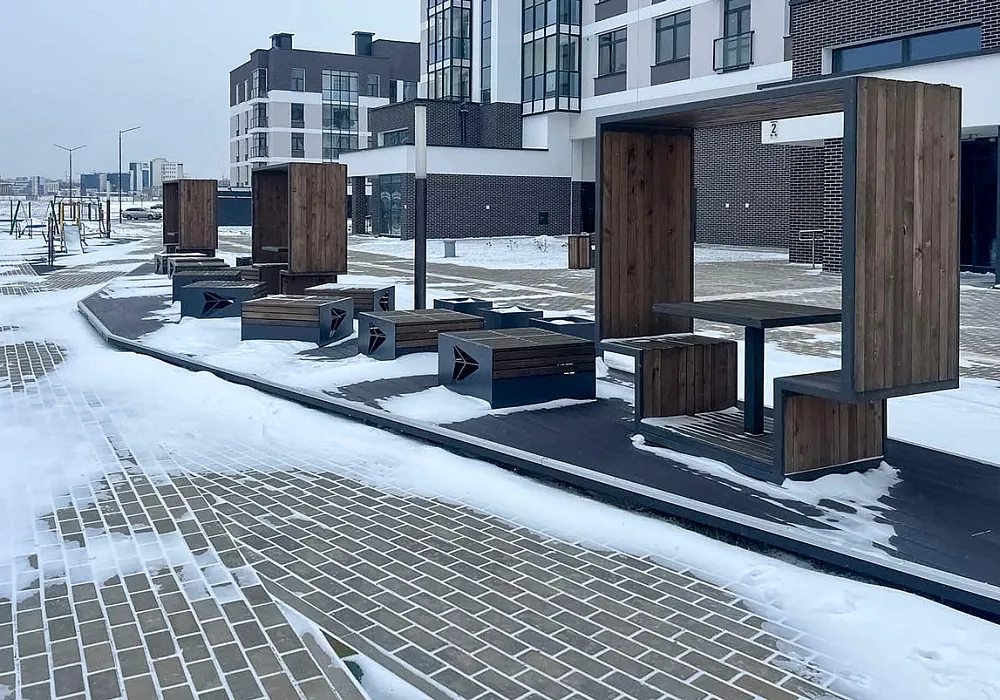 Обустройство территории жилого комплекса Обустройство территории жилого комплекса