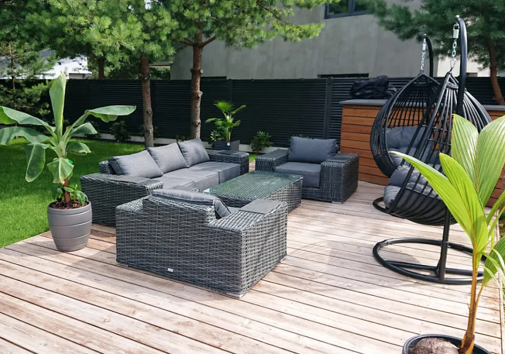 Комплект мебели Мадейра и подвесные кресла Самуи Комплект мебели Мадейра и подвесные кресла Самуи