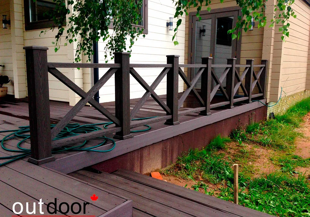 Ограждение террасы дома Ограждение террасы дома