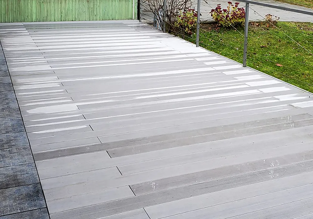 Терраса ДПК в парке активного отдыха Терраса ДПК в парке активного отдыха