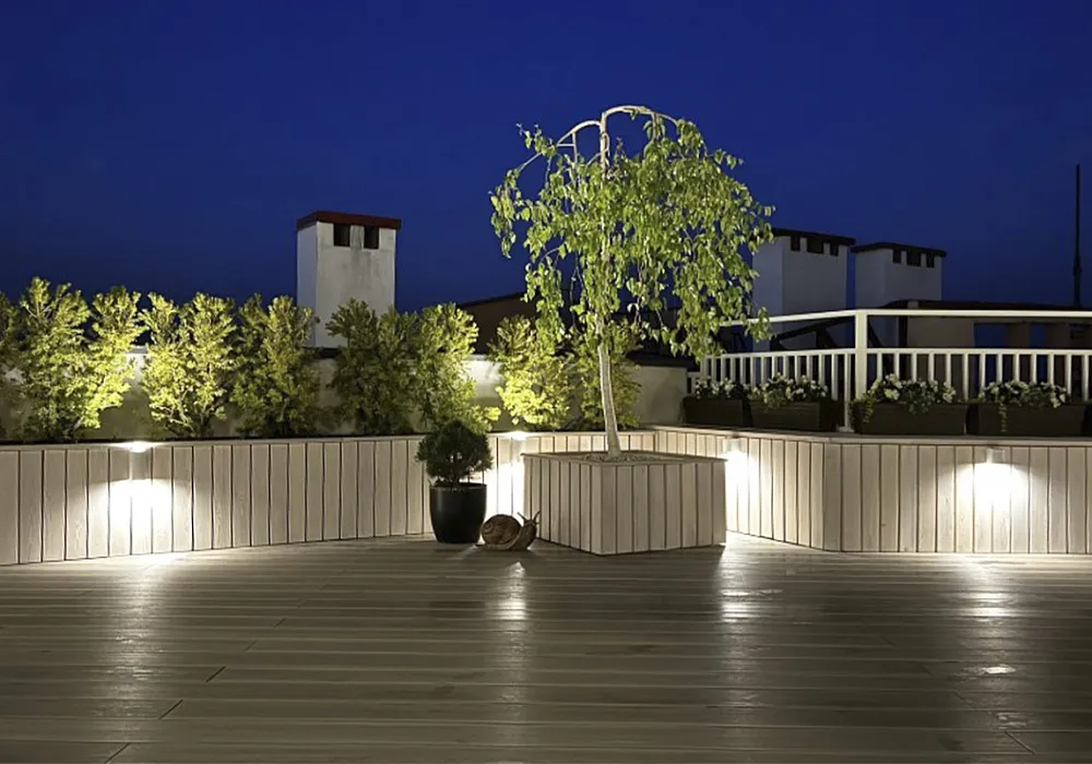 Эксплуатируемая кровля жилого дома Эксплуатируемая кровля жилого дома