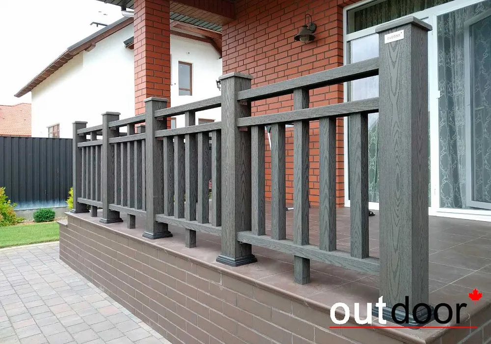 Ограждения ДПК для открытого крыльца Ограждения ДПК для открытого крыльца